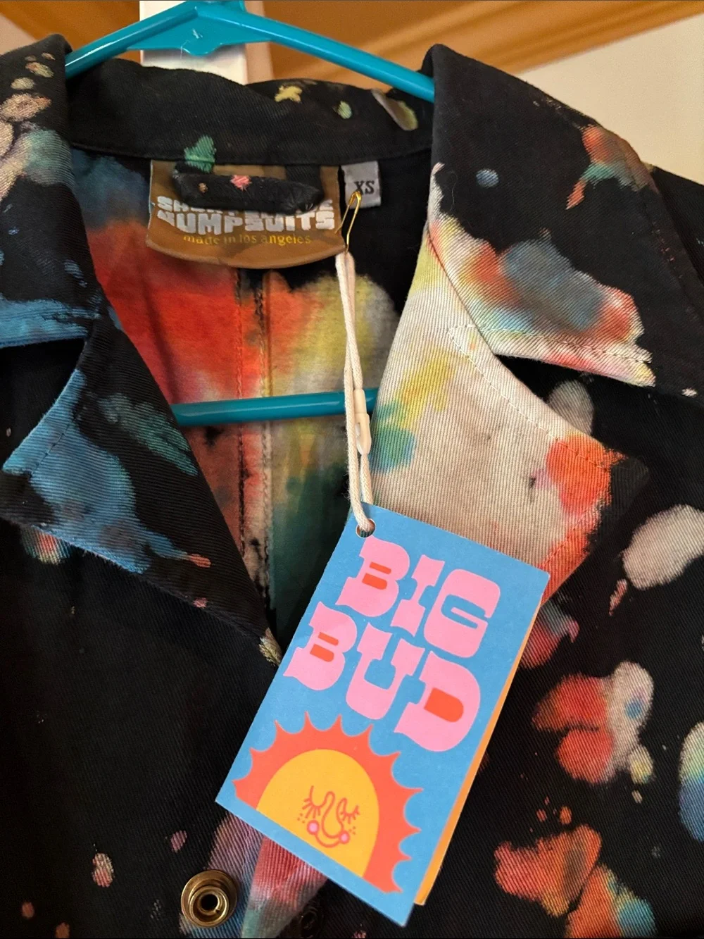 Big Bud Press Black/Tie-Dye Jumpsuit - Limited Edition - Picture 2 of 10